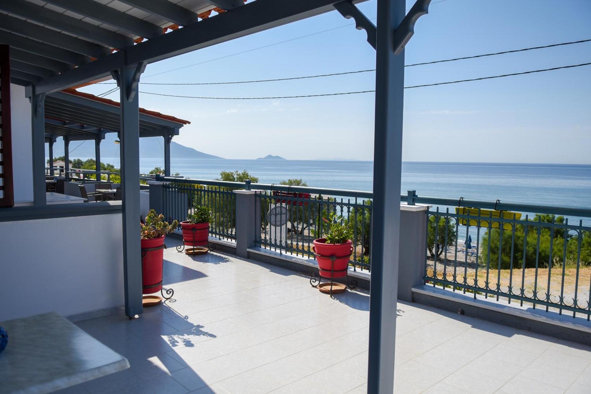 Angela Beach Apartments Votsalakia  Esterno foto